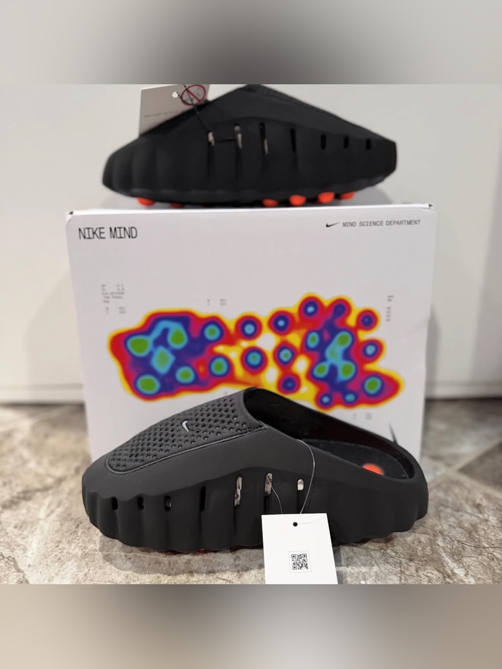 Nike Mind 001 Black Size 6W/4.5M - Picture 3 of 5